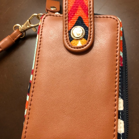 Spartina clutch/wristlet wallet - Picture 3 of 5